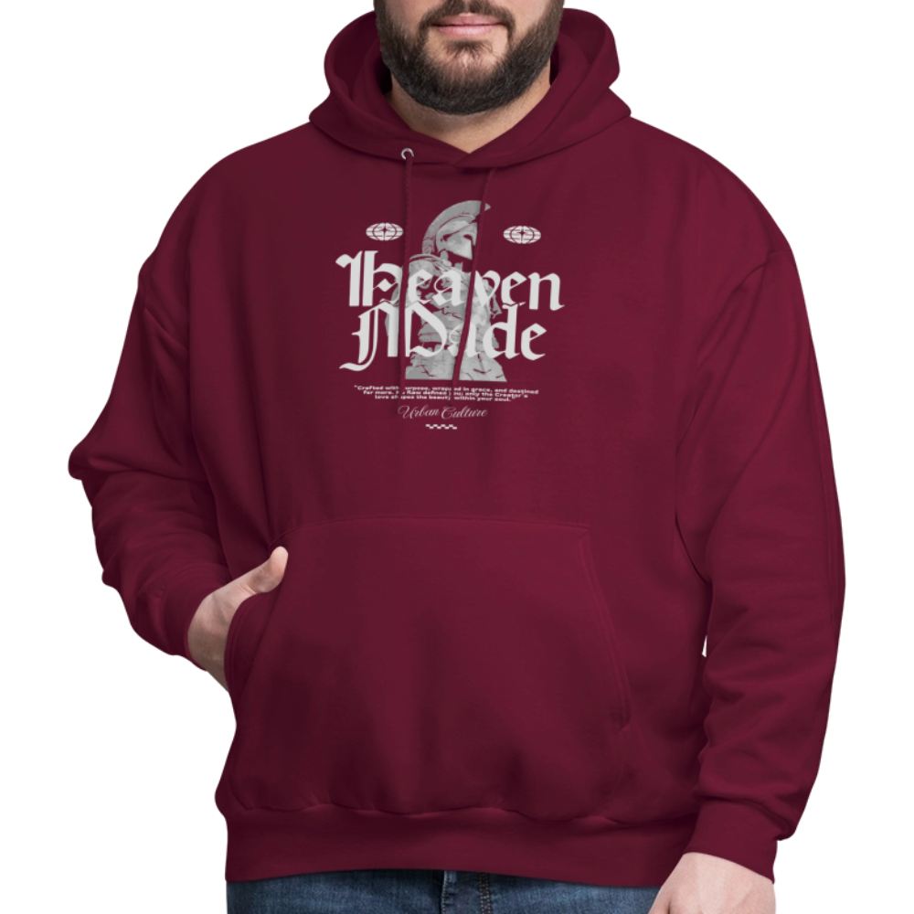 Heaven Made - Men's Hoodie - burgundy