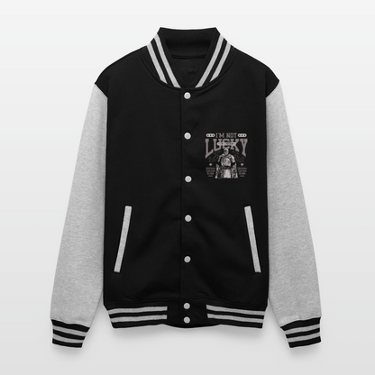 Chosen One - Letterman Jacket - black/heather grey