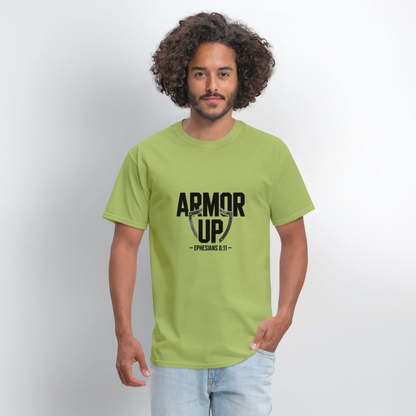 Armor Up - men's t-shirt - kiwi