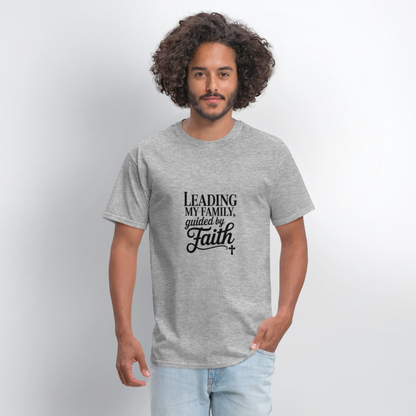 Leading Strong - men's t-shirt - heather gray