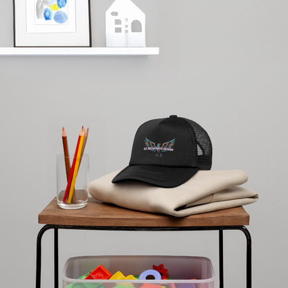 Graffiti Eagles - Kid's Trucker Cap - black