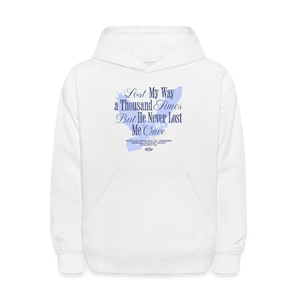 God is with Us - Kids' Hoodie - white