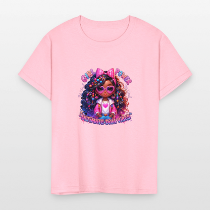 Black Girl Power - Ultimate Diva Kids' T-Shirt - pink