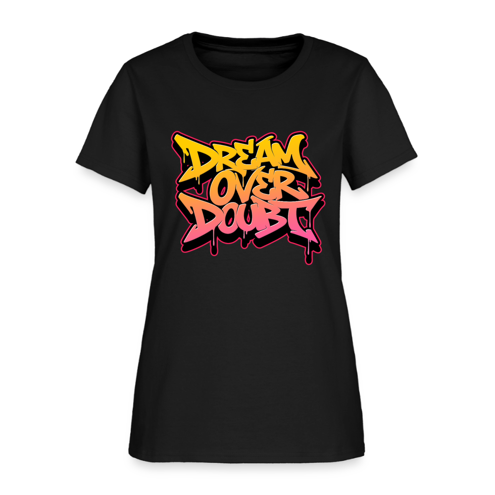 Drem Over Doubt - Graffiti Women's T-Shirt - black