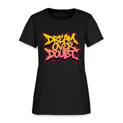 Drem Over Doubt - Graffiti Women's T-Shirt - black