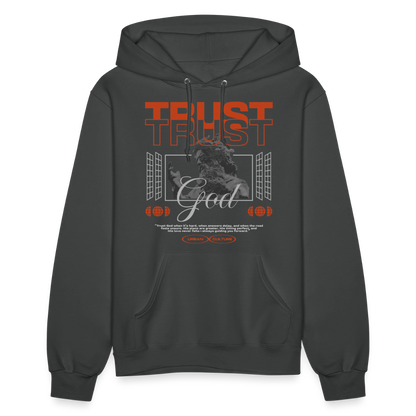 Trust God - Women's Hoodie - asphalt