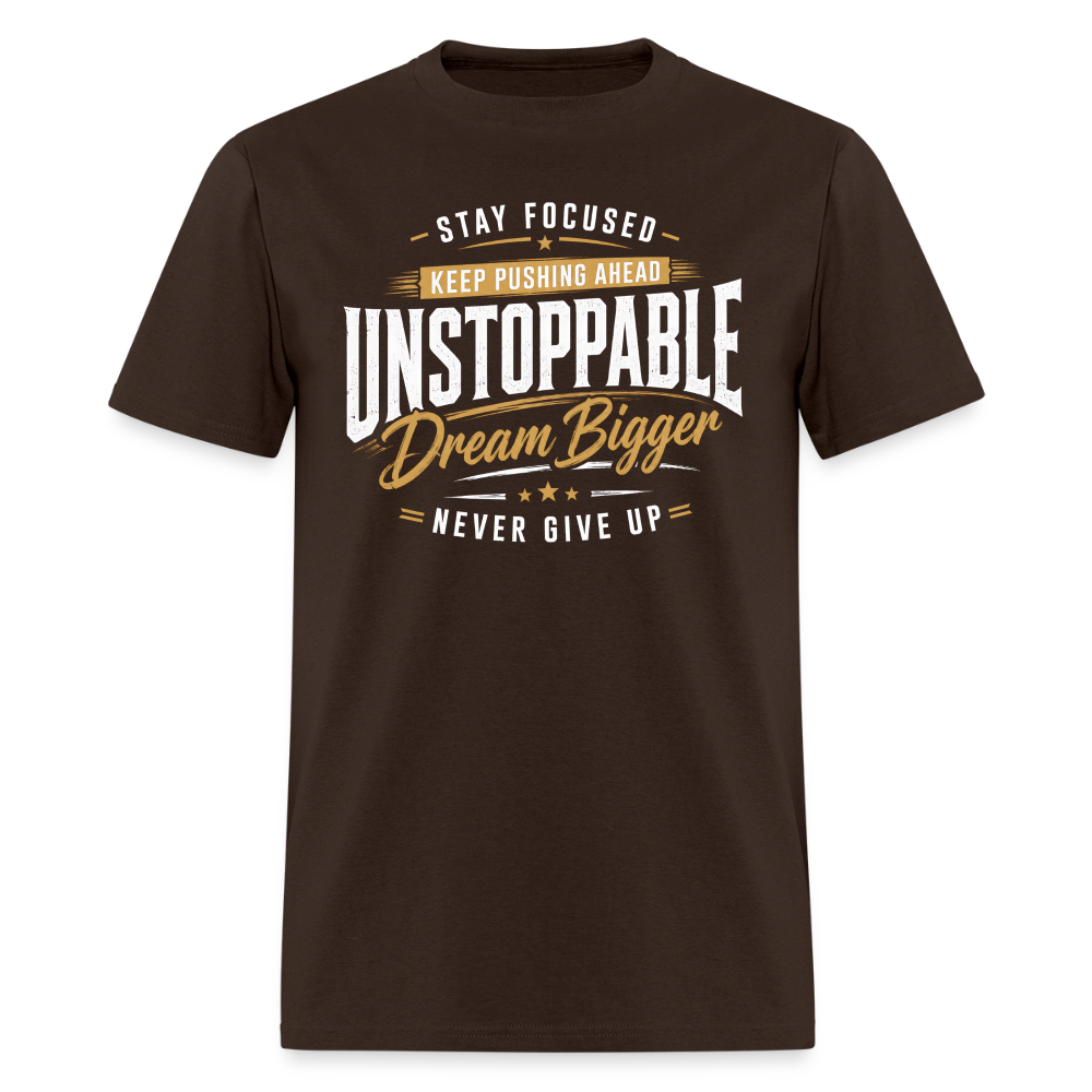 Be Unstoppable - Men's T-Shirt - brown