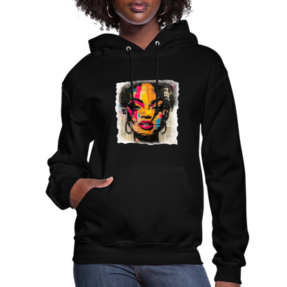 Pop Culture Woman 2 - Women's  Hoodie - black