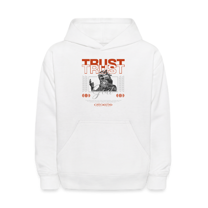 Trust God - Kids' Hoodie - white