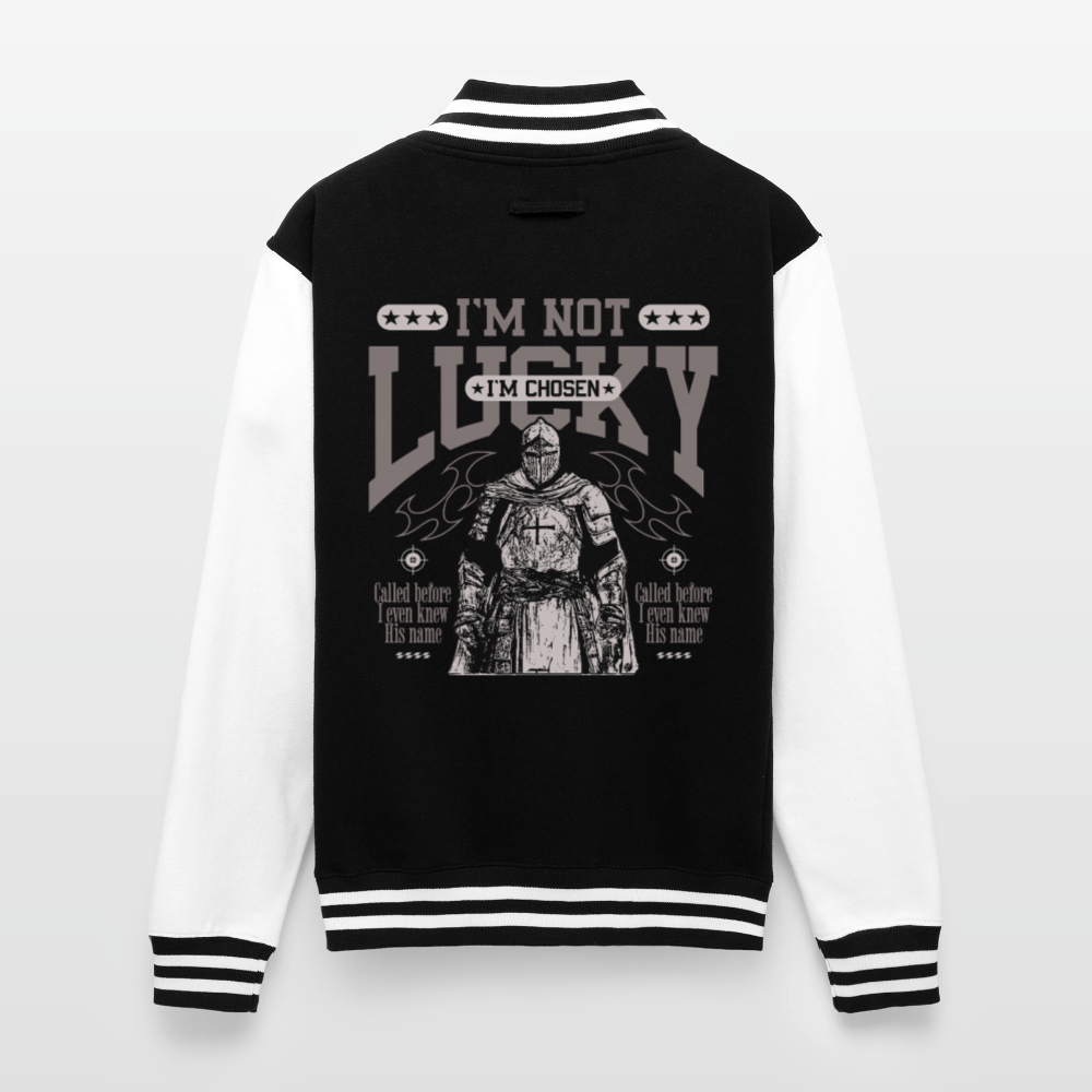 Chosen One - Letterman Jacket - black/white