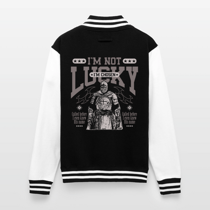 Chosen One - Letterman Jacket - black/white