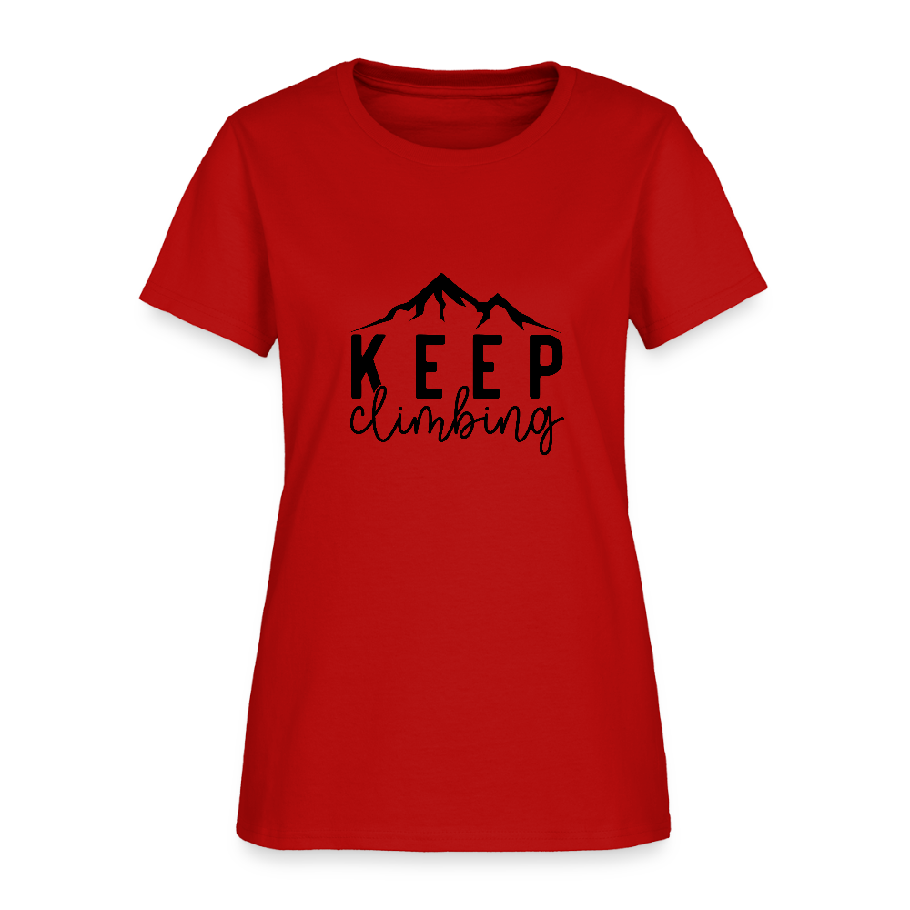 Keep climbing - Women's T-Shirt - red