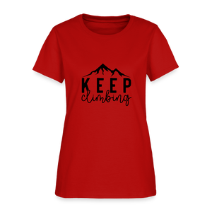 Keep climbing - Women's T-Shirt - red