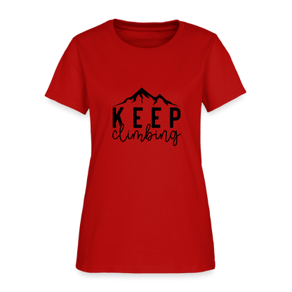 Keep climbing - Women's T-Shirt - red