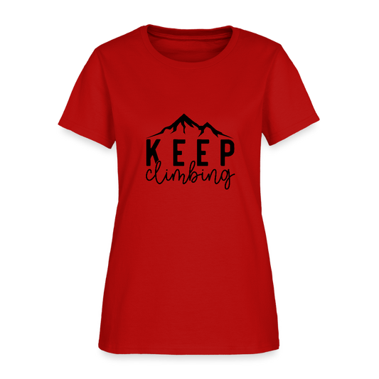 Keep climbing - Women's T-Shirt - red