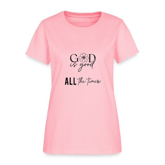 God is Good-Women's short Sleeve T-Shirt - pink