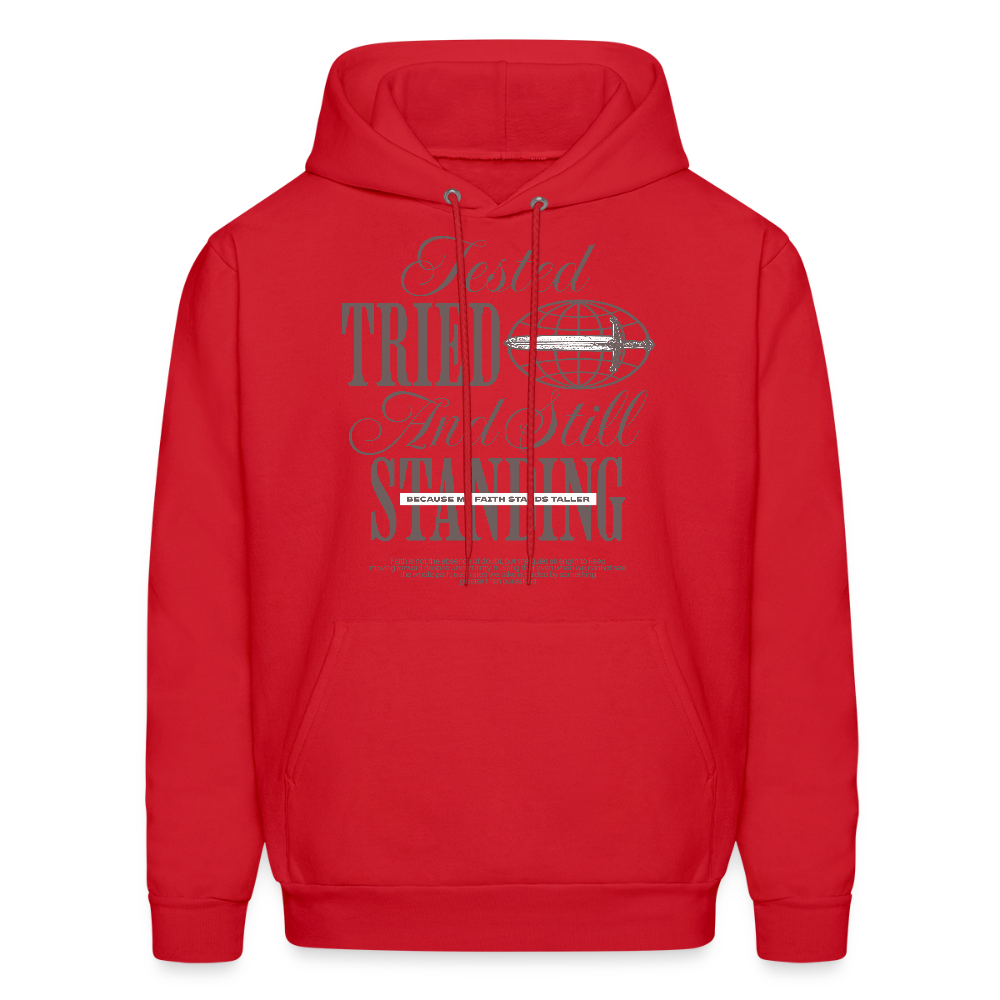 Still Standing - Men's Hoodie - red