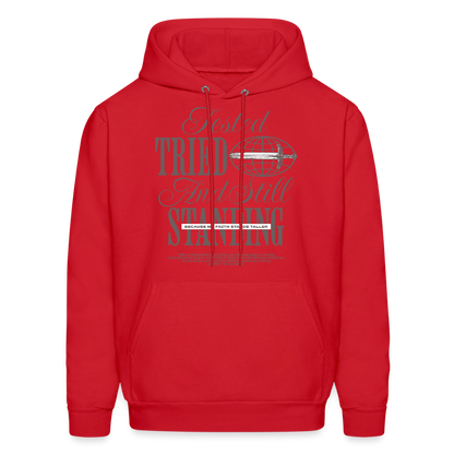 Still Standing - Men's Hoodie - red
