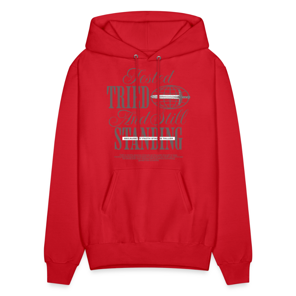 Still Standing - Men's Hoodie - red