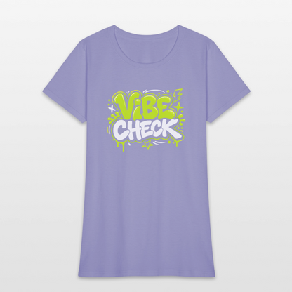 Vibe Check - Graffiti Women's T-Shirt - lavender