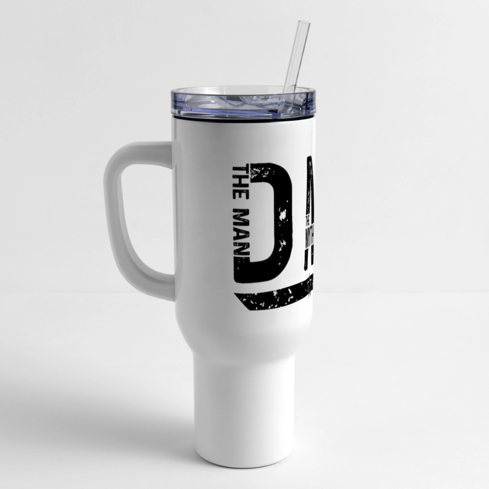 Dad - 40 oz Travel Tumbler - white