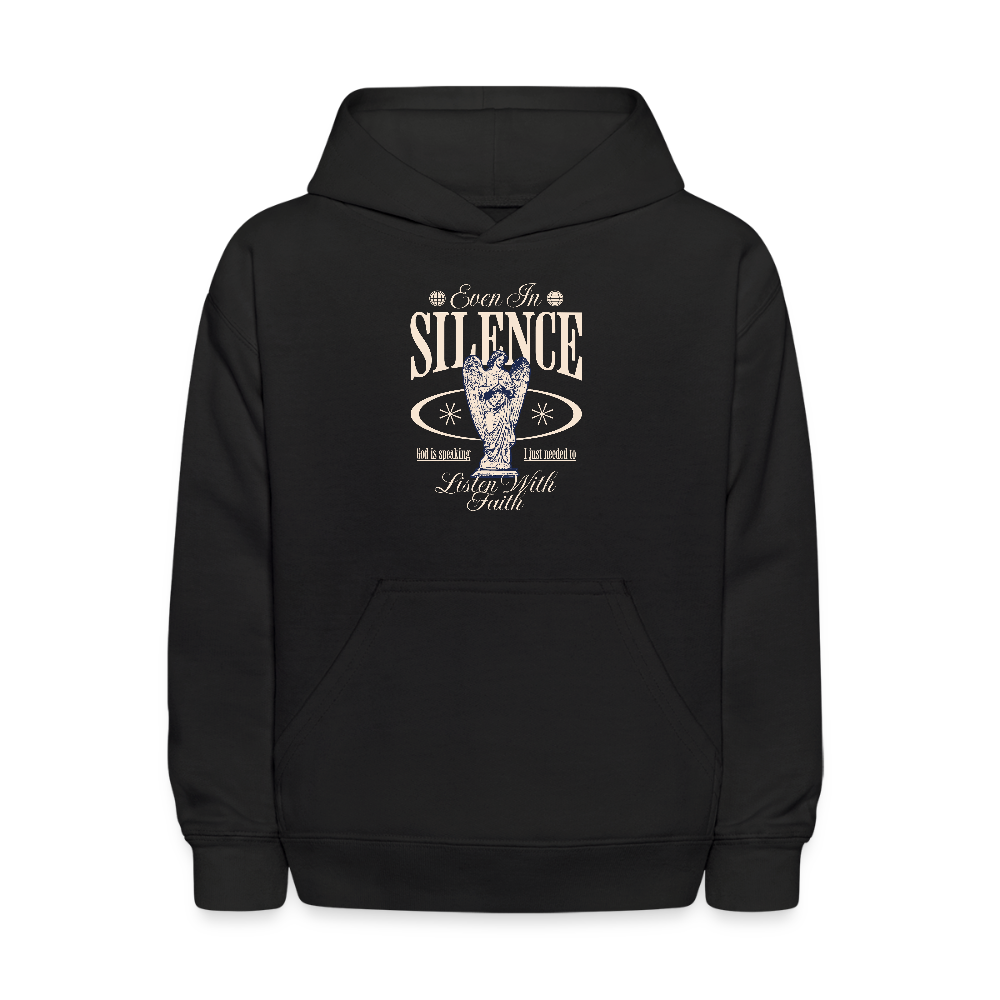 God Speaks - Kids' Hoodie - black