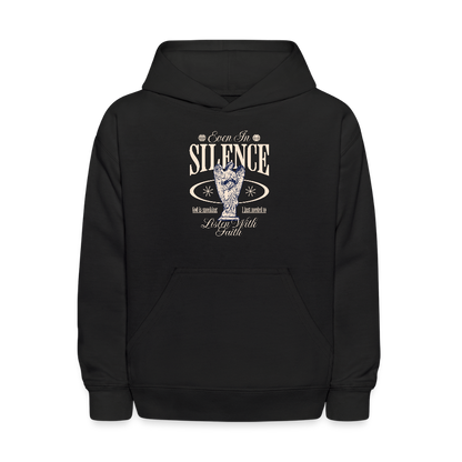 God Speaks - Kids' Hoodie - black
