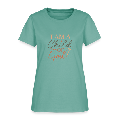 Child of God - Women's T-Shirt - aquatic