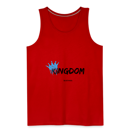 Kingdom Business - Men’s Premium Tank - red