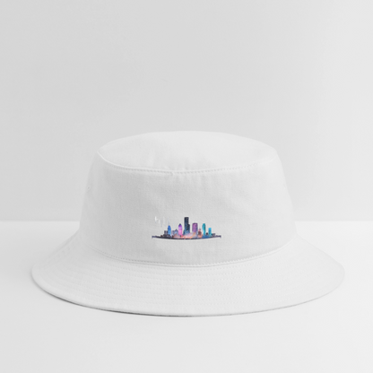 H-town Skyline - Bucket Hat - white