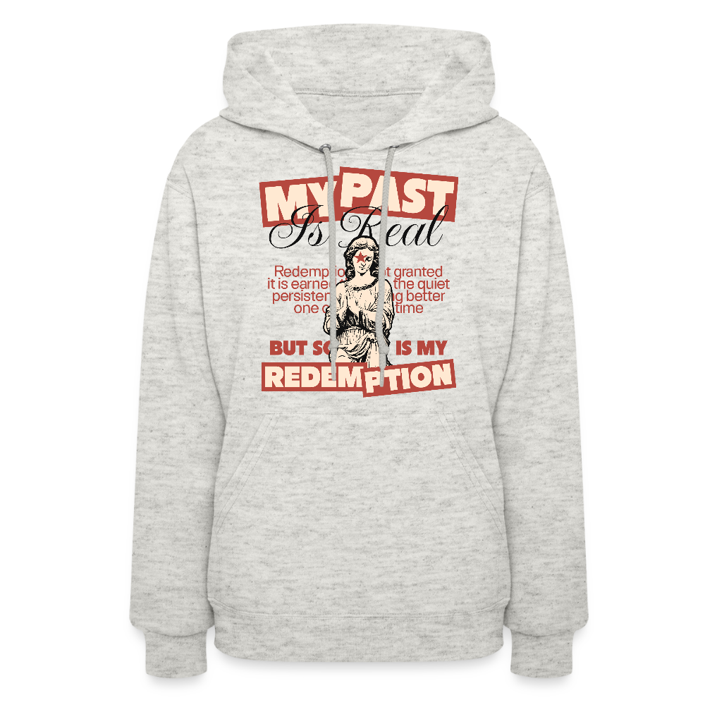 Redemption - Women's Hoodie - heather oatmeal
