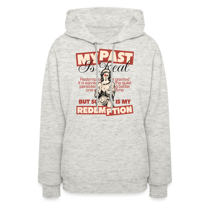 Redemption - Women's Hoodie - heather oatmeal