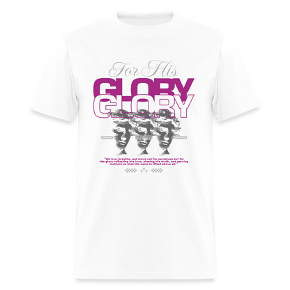 Glory to God - Men's T-Shirt - white