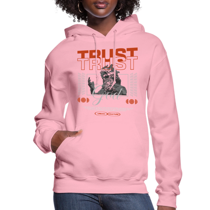 Trust God - Women's Hoodie - classic pink