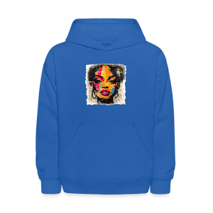 Pop Culture Woman 2 - Kids' Hoodie - royal blue