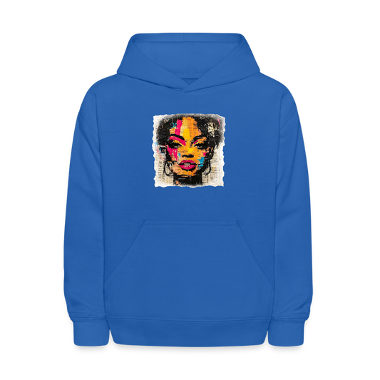 Pop Culture Woman 2 - Kids' Hoodie - royal blue