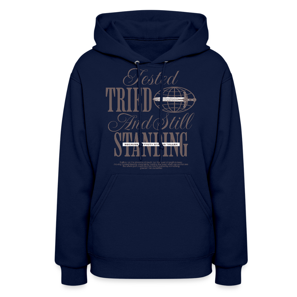 Still Standing - Women's Hoodie - navy