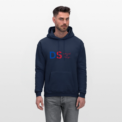 DS Artwork N Design - Men's Hoodie red and blue - navy