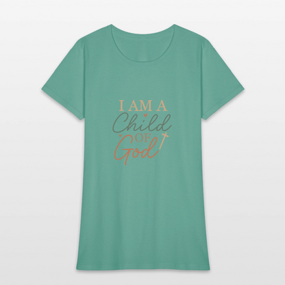 Child of God - Women's T-Shirt - aquatic