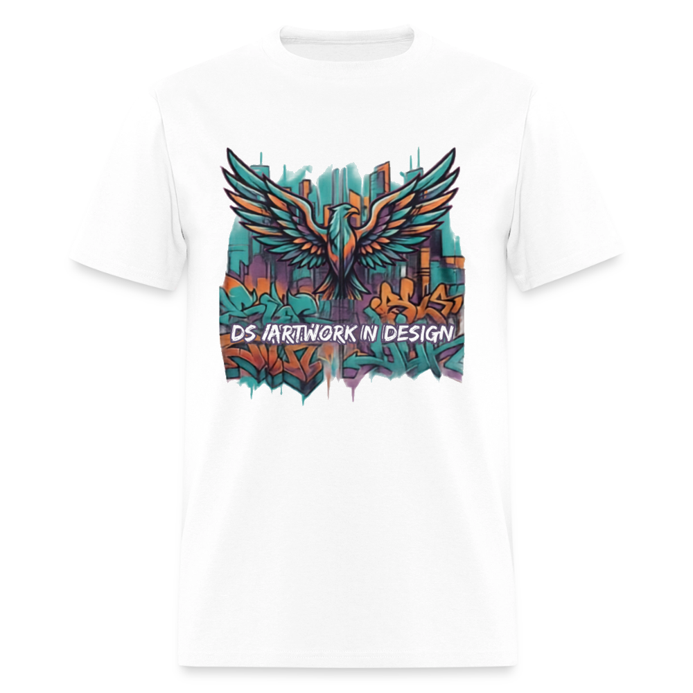 Graffiti Eagle - Men's T-Shirt - white