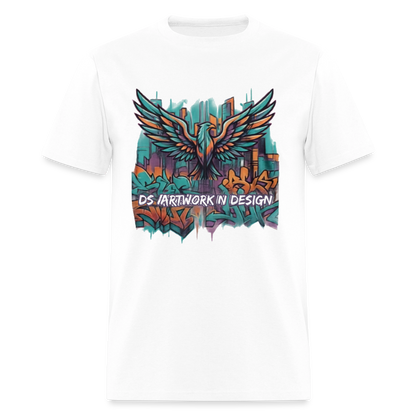 Graffiti Eagle - Men's T-Shirt - white