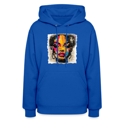 Pop Culture Woman 2 - Women's  Hoodie - royal blue