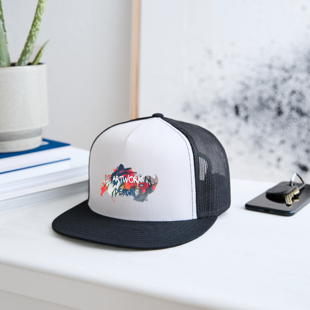 Spray Paint - DS Trucker Hat - white/black