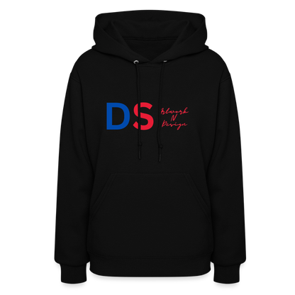 DS Artwork N Design - Women's Hoodie red and blue - black
