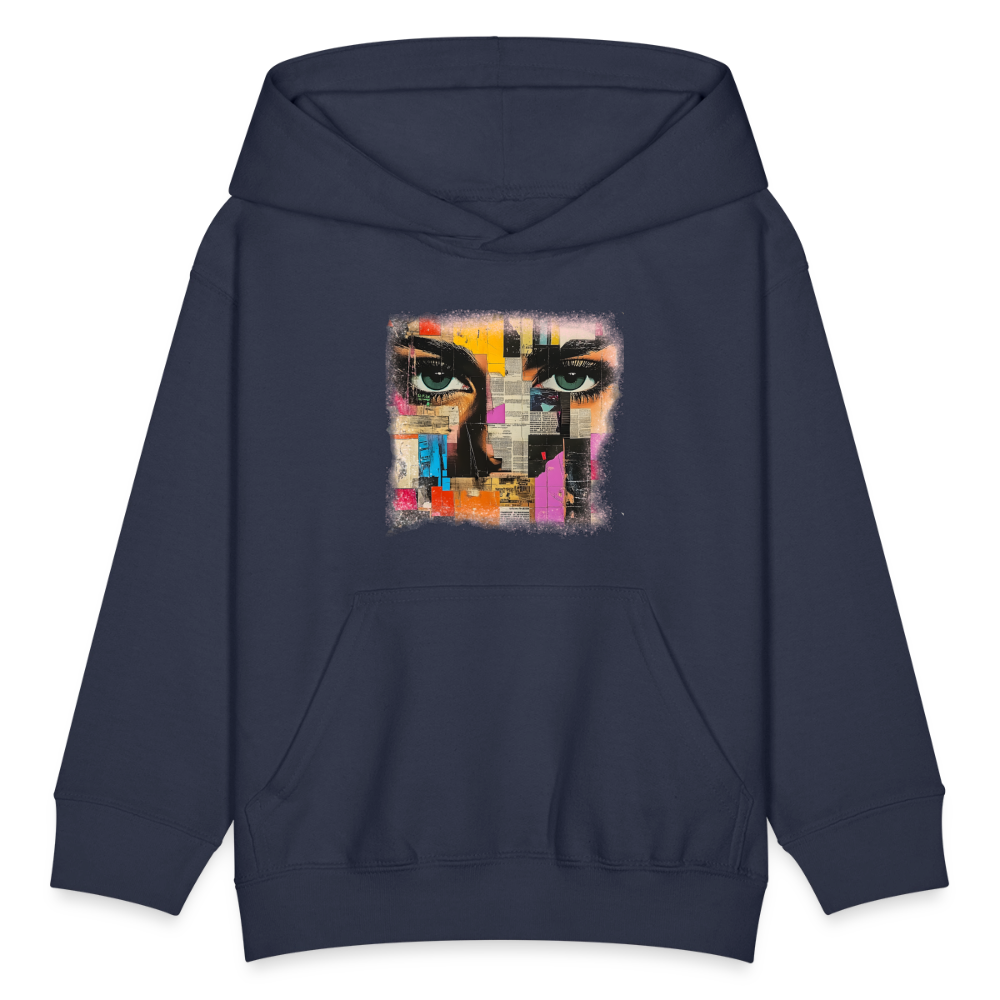 Pop Culture Woman 3 - Kids' Hoodie - navy