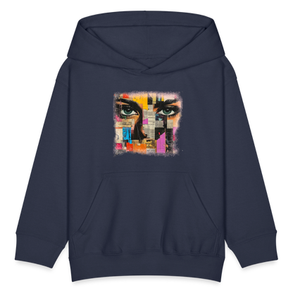 Pop Culture Woman 3 - Kids' Hoodie - navy