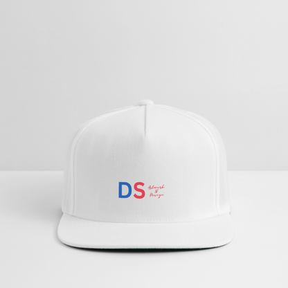 DS Artwork N Design - Snapback Baseball Cap - white