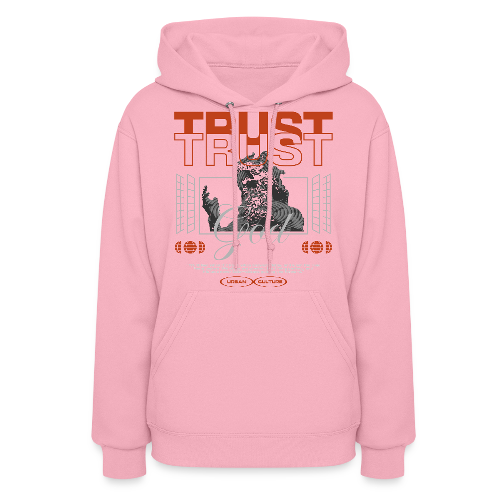 Trust God - Women's Hoodie - classic pink