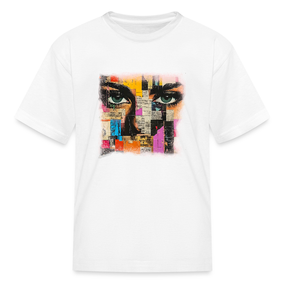 Pop Culture Woman 3 - Kids' T-Shirt - white