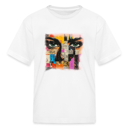 Pop Culture Woman 3 - Kids' T-Shirt - white